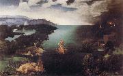PATENIER, Joachim Landscape with Charon's Bark oil painting artist